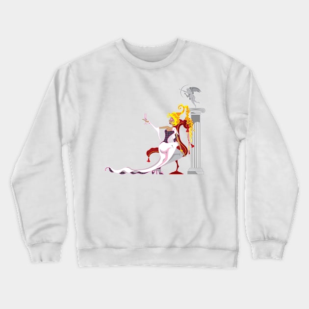 Venus & Eros Crewneck Sweatshirt by The Cuban Witch